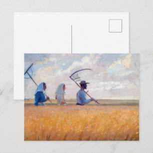 Carte Postale Temps de la récolte   Anna Archer  