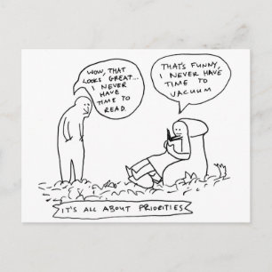 Carte Postale Temps De Lecture