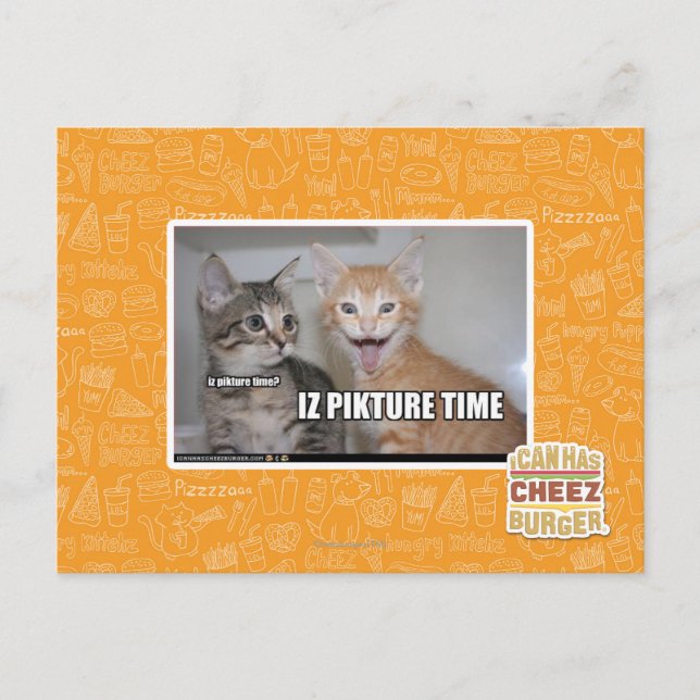 Carte Postale Temps de pikture (Devant)