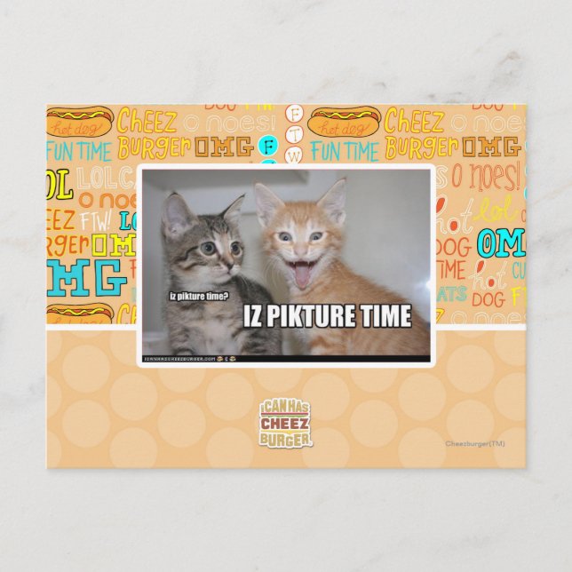 Carte Postale Temps de pikture (Devant)