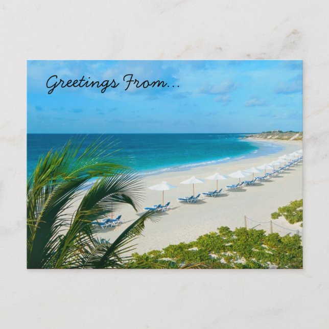 Carte Postale Temps de vacances (Devant)