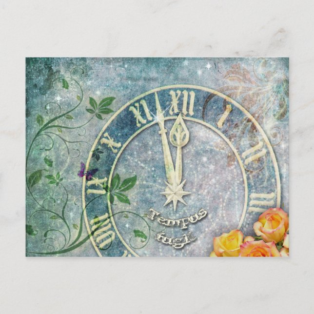 Carte Postale Tempus Fugit (Devant)
