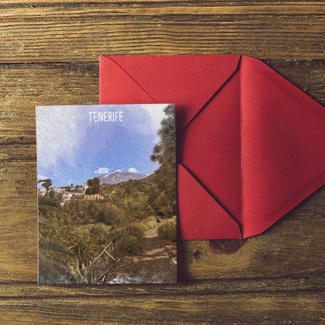 Carte Postale Tenerife Teide Les îles Canaries (Tenerife teide canary islands postcard)