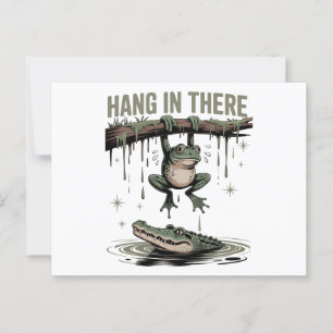 Carte Postale Tenir le coup 