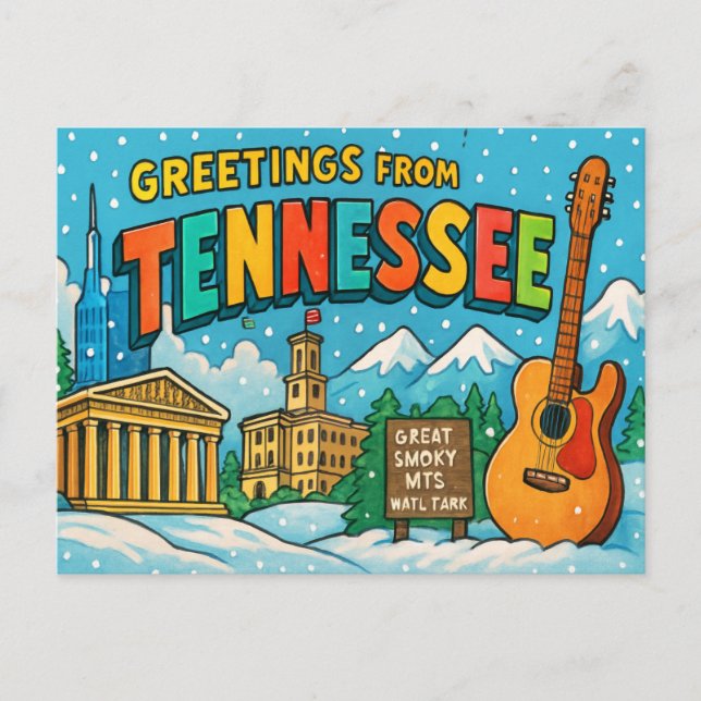 Carte postale TENNESSEE (Devant)
