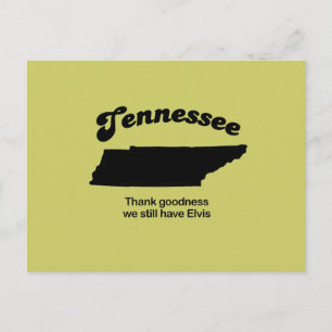 Carte Postale Tennessee devise - Dieu merci