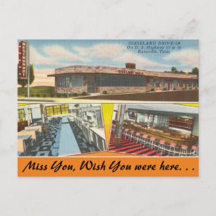 Carte Postale Tennessee, Entrée Dixieland, Knoxville