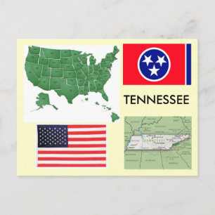 Carte Postale Tennessee, USA