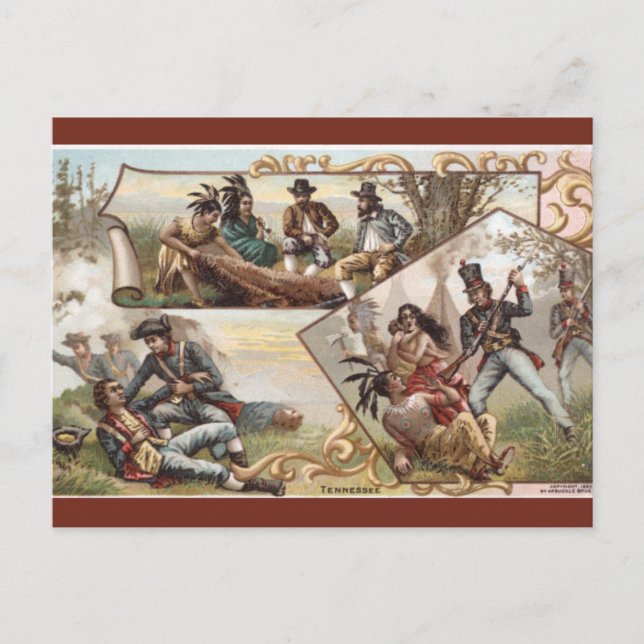 Carte Postale Tennessee vintage (Devant)