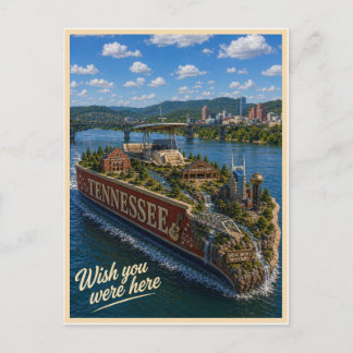 Carte Postale Tennessee | Wish You Were Here | Série des États