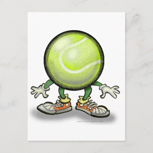 Carte Postale Tennis (Devant)