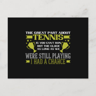 Carte Postale Tennis - La Grande Partie à Propos de Tennis