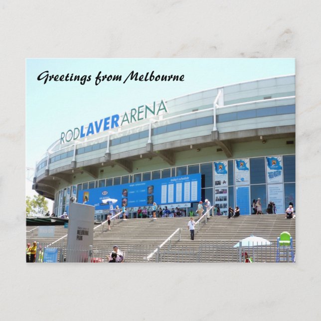 Carte Postale tennis melbourne (Devant)