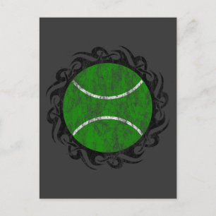 Carte Postale tennis tribal.
