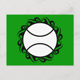 Carte Postale tennis tribal.