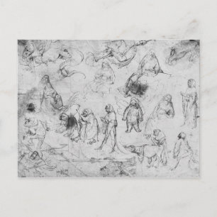 Carte Postale Tentation de Saint-Antoine