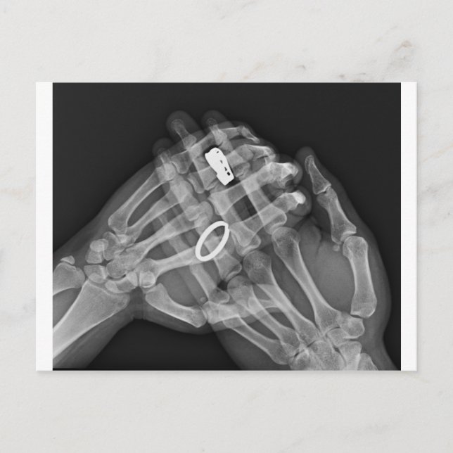 Carte Postale Tenue à la main (Devant)