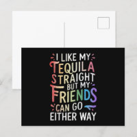 Tequila amis straight vont de toute façon drôle LG