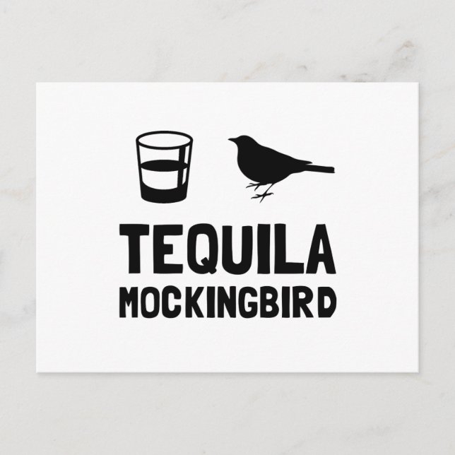 Carte Postale Tequila Mockingbird (Devant)