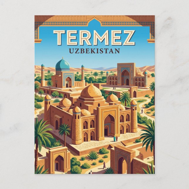 Carte Postale Termez Ouzbékistan (Devant)