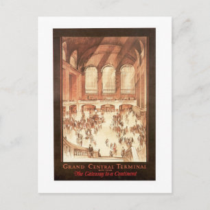 Carte Postale Terminal Grand Central