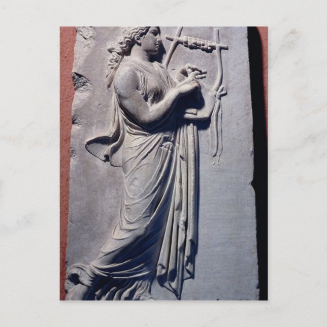 Carte Postale Terpsichore, la muse de la danse et de la chanson (Devant)