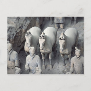 Carte Postale Terracotta Army, Xian, China, Postcard
