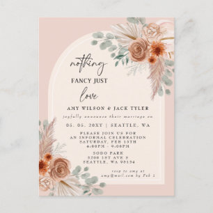 Carte Postale Terracotta Rien De Fancy Just Love Faire-part