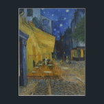 Carte Postale Terrasse Café Van Gogh Le Soir<br><div class="desc">Cafe Terrace At Night by Vincent Van Gogh.</div>