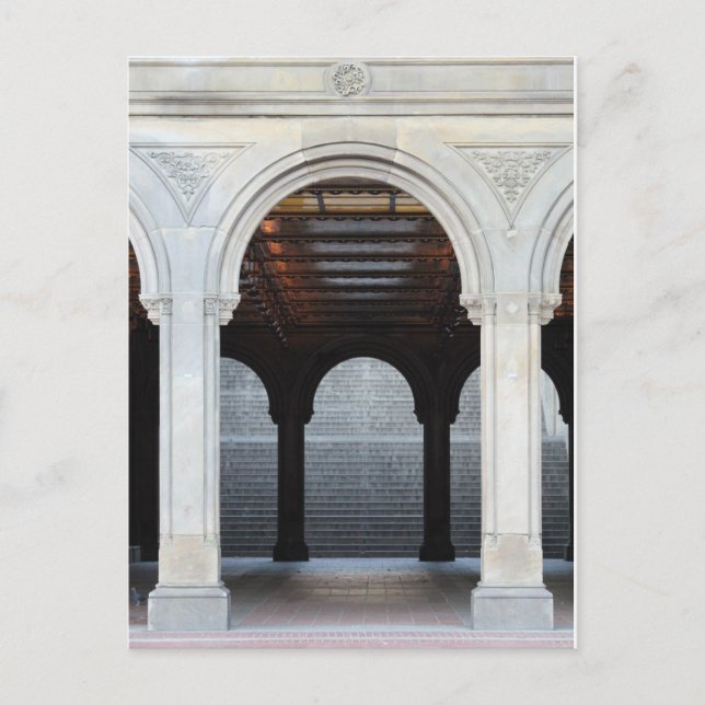 Carte Postale Terrasse de Bethesda (Devant)