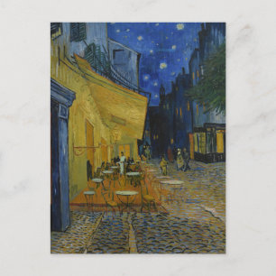 Carte Postale Terrasse du Café la nuit par Vincent Van Gogh