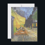 Carte Postale Terrasse du café la nuit Van Gogh<br><div class="desc">Peintre post-impressionniste Artiste Vincent Van Gogh grandes œuvres et peintures</div>