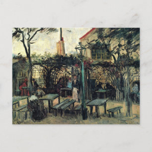 Carte Postale Terrasse d'un Café, Montmartre par Vincent van Gog