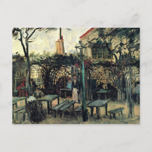 Carte Postale Terrasse sur Montmartre La Guinguette par van Gogh