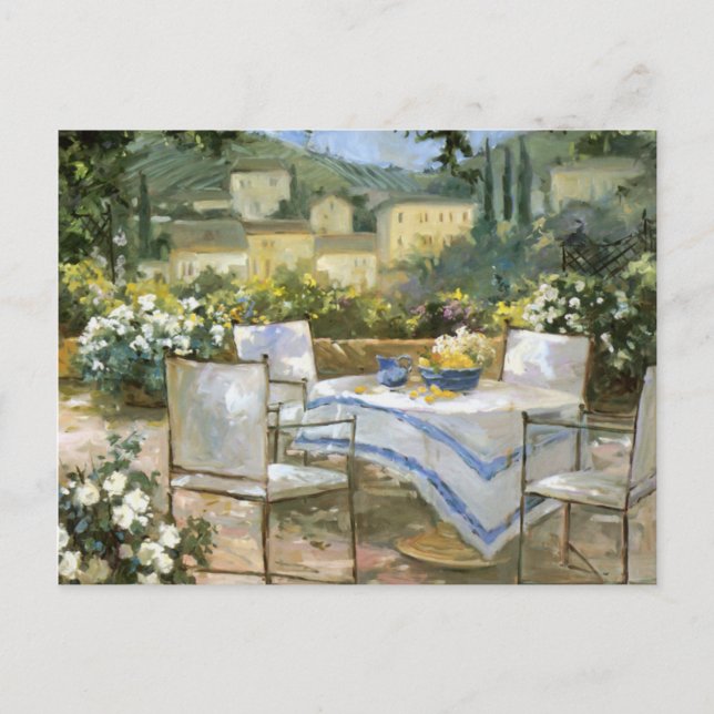 Carte Postale Terrasse toscane (Devant)