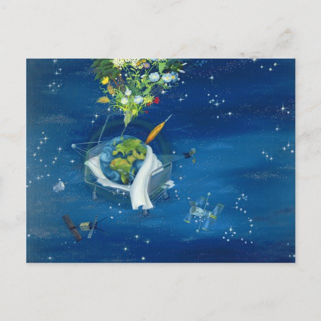 Carte Postale Terre malade 2008 (Devant)