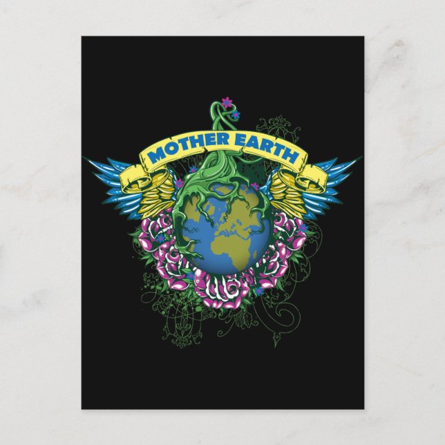 Carte Postale Terre mère (Devant)