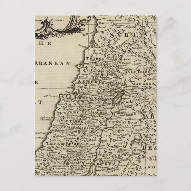 Carte Postale Terre Sainte (Devant)