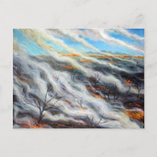 Carte Postale Terre scindée 2014