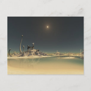 Carte Postale Terres interdites