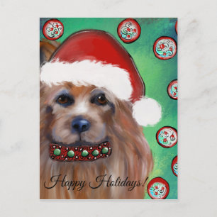 CARTE POSTALE TERRIER AUSTRALIEN