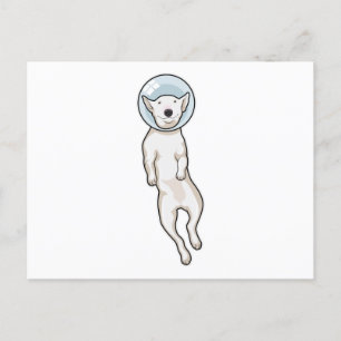 Carte Postale Térrier Bull Espace