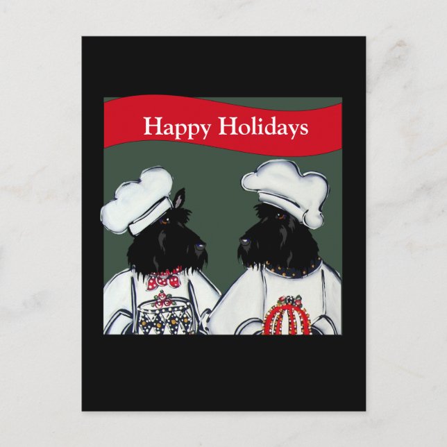 Carte Postale Térrier écossais (Devant)