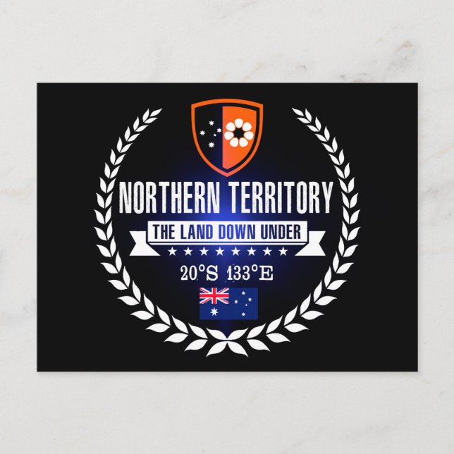 Carte Postale Territoire du Nord (Devant)