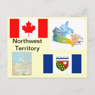Carte Postale Territoires du Nord-Ouest Canada