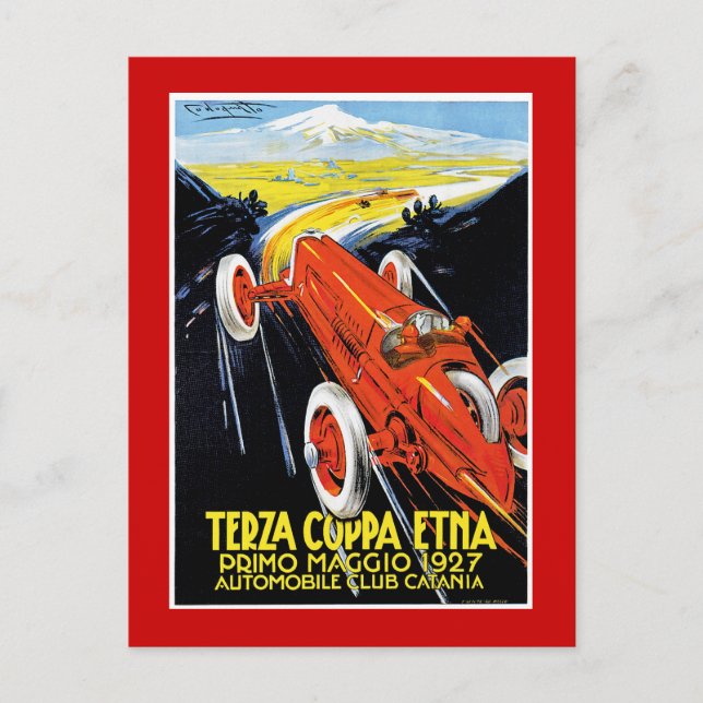 Carte Postale Terza Coppa Etna (Devant)