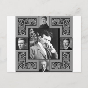 Carte Postale Tesla Coil