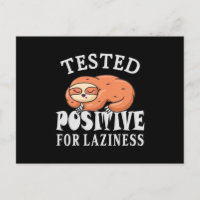 Testé positif pour la paresse Sloth