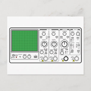 Carte Postale Tester de tension Oscilloscope générique du pannea