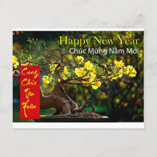 Carte Postale Têt Chúc Msubstantif Năm Mớ i Joyeux Nouvel An 202